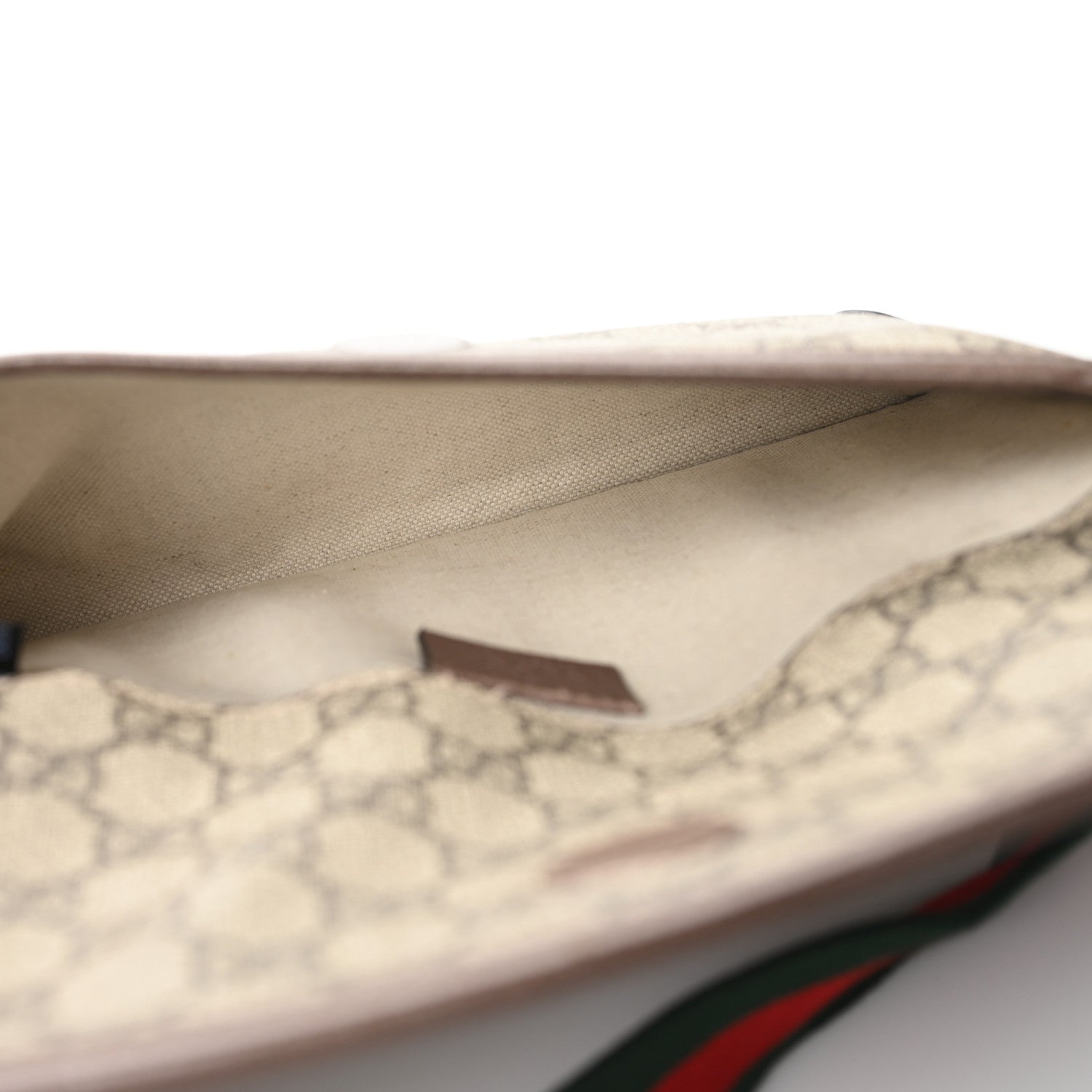 Gucci GG Supreme Monogram Neo Vintage Web Belt Bag Brown 5 of 8