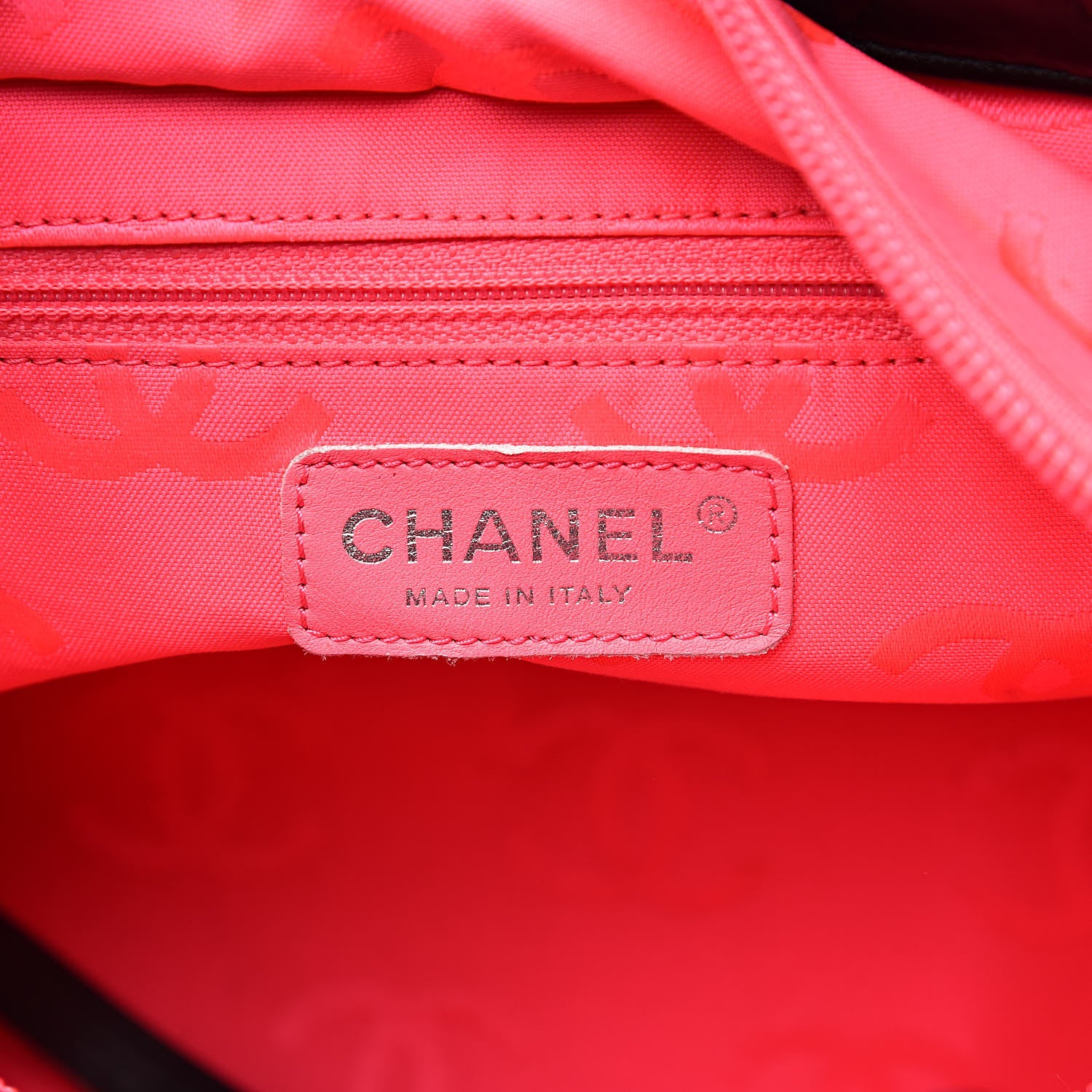 Chanel Calfskin Quilted Medium Cambon Tote Black White 6 of 13