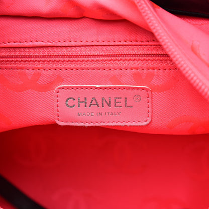 Chanel Calfskin Quilted Medium Cambon Tote Black White 6 of 13