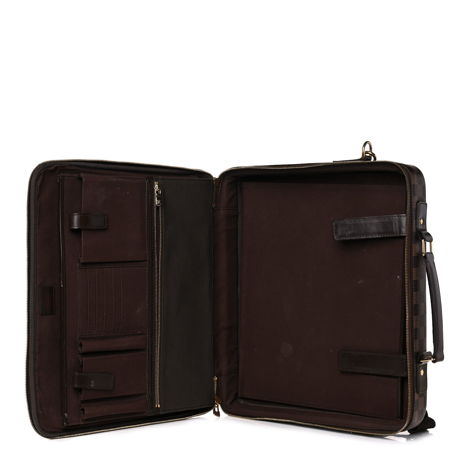Louis Vuitton Damier Ebene Porte Ordinateur Sabana NM Computer Case 5 of 28