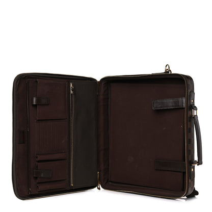 Louis Vuitton Damier Ebene Porte Ordinateur Sabana NM Computer Case 5 of 28