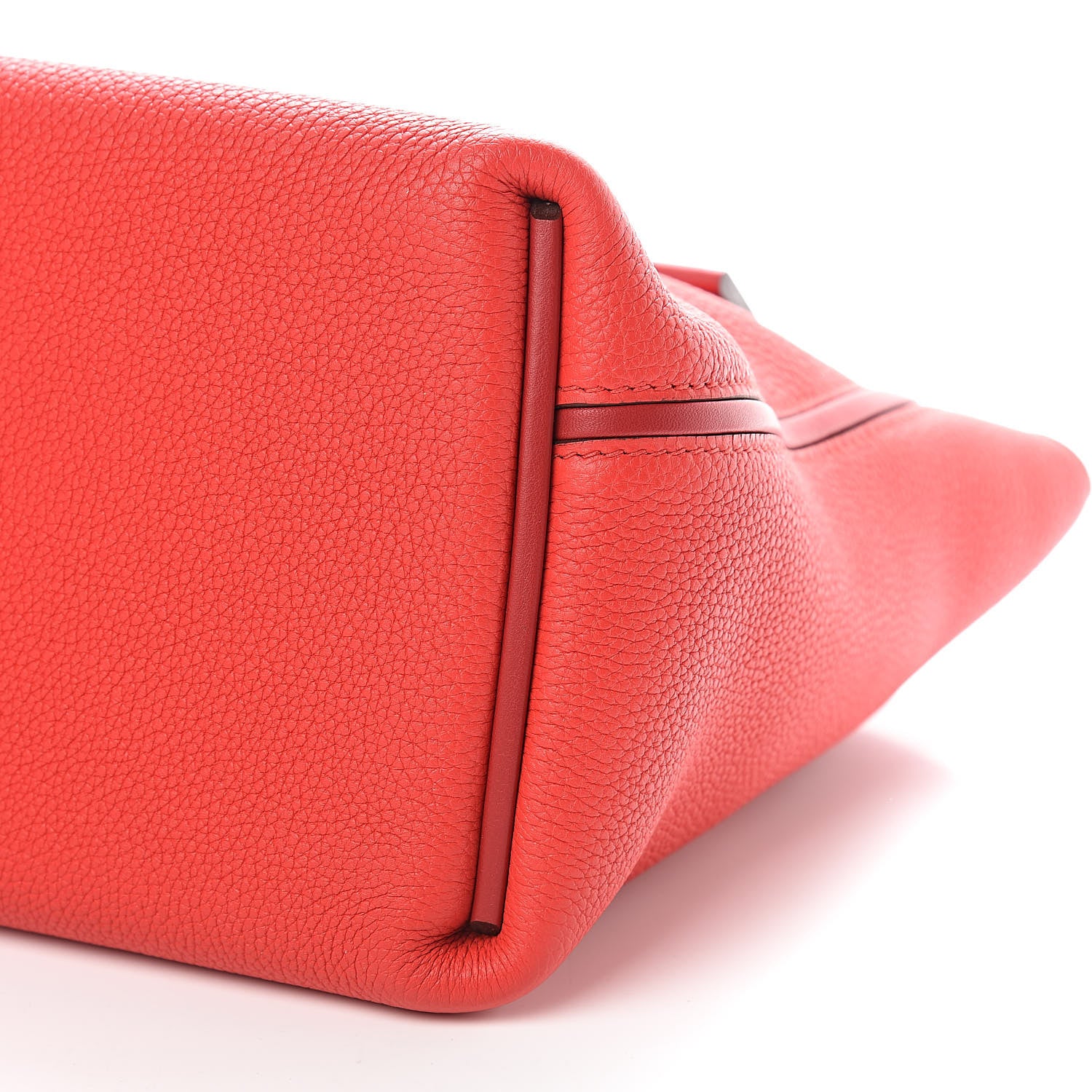 Hermes Taurillon Maurice Swift 24/24 29 Rouge De Coeur Rouge Piment 10 of 10