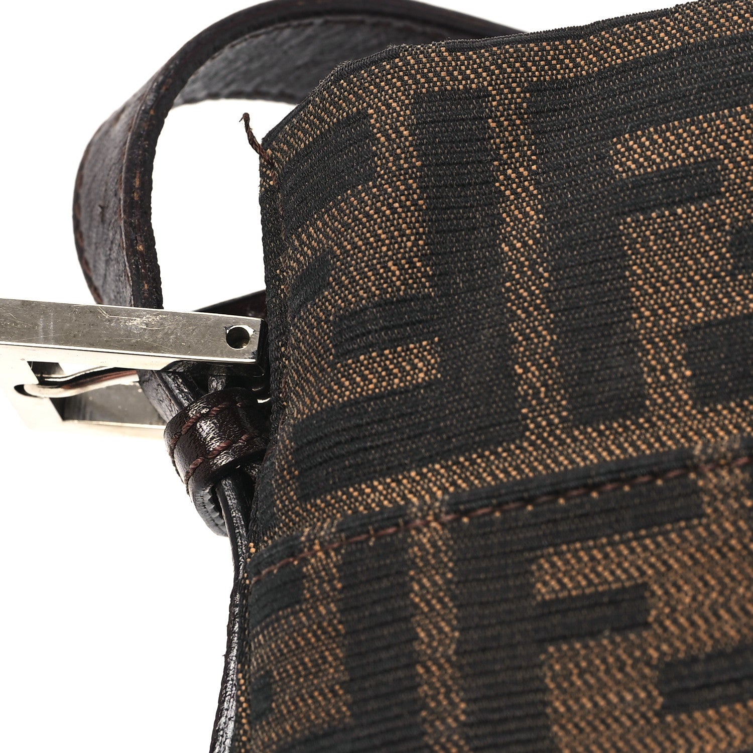 Fendi Zucca Shoulder Bag Tobacco 11 of 12