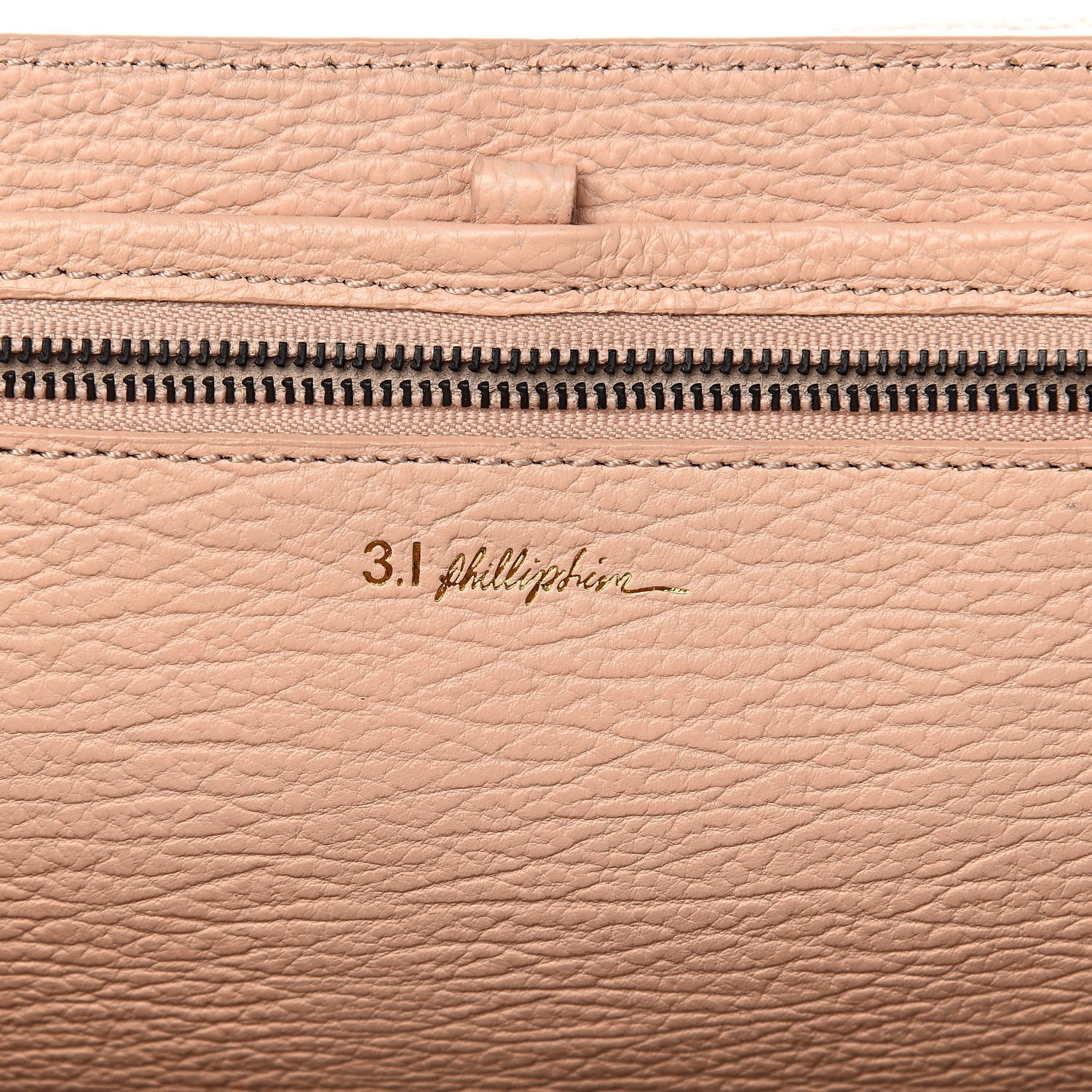 3.1 Phillip Lim 3.1 Textured Calfskin Large Pashli Satchel Blush 6 of 11