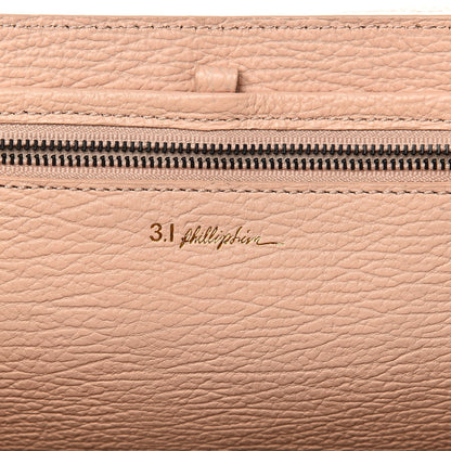 3.1 Phillip Lim 3.1 Textured Calfskin Large Pashli Satchel Blush 6 of 11
