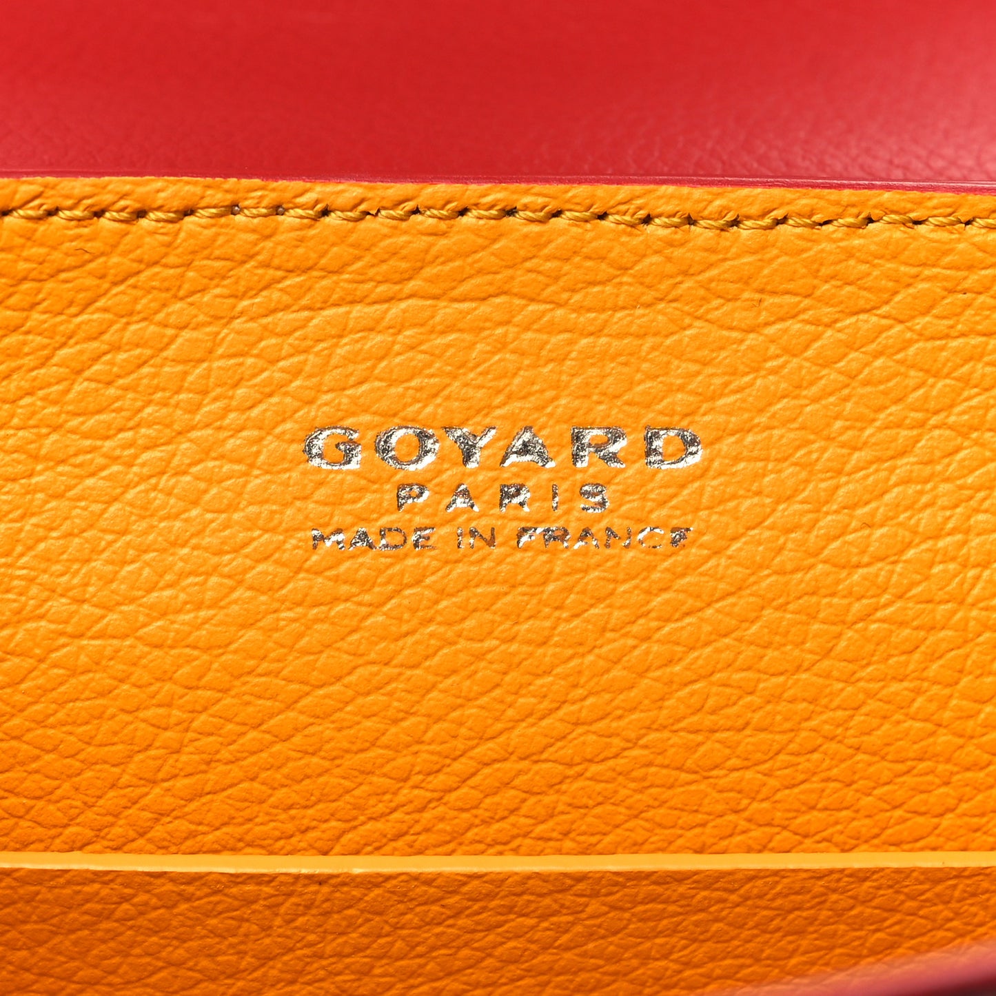 Goyardine Saigon Mini Red