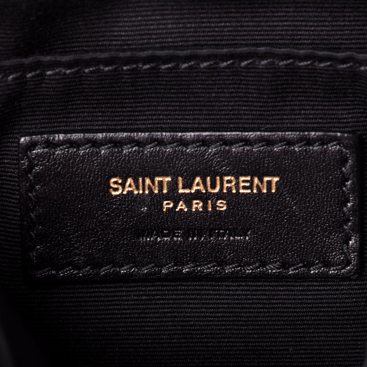 Saint Laurent Calfskin Matelasse Monogram Lou Belt Bag Dark Smog 5 of 5