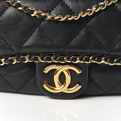 Chanel Calfskin Mini Chain Me Flap Black 12 of 12