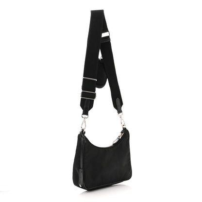Prada Nylon Re-Edition 2005 Shoulder Bag Black 3 of 12