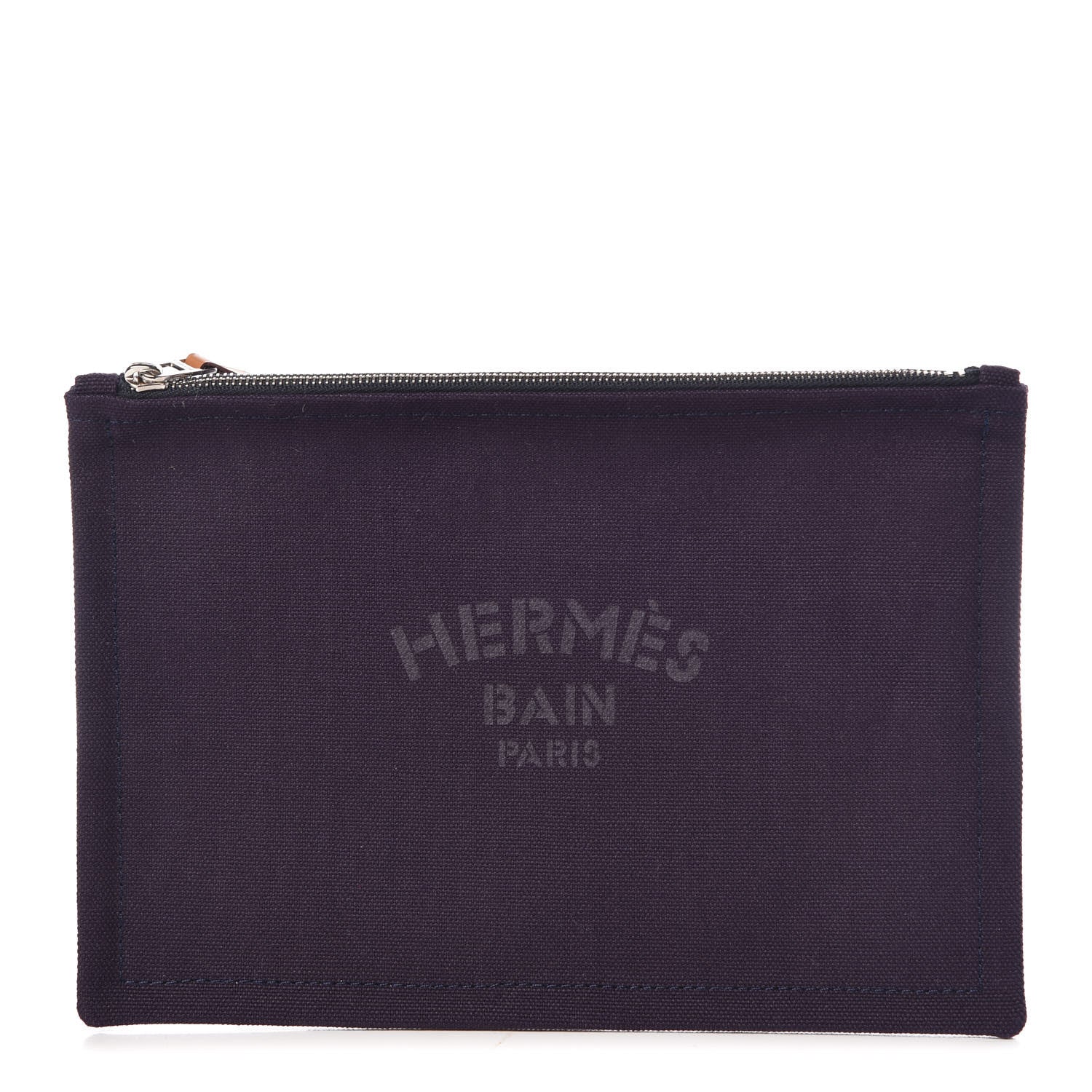 Hermes Toile Flat Yachting Pouch Nocturne 1 of 7