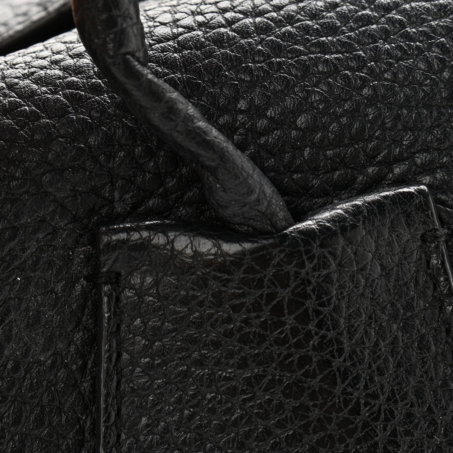 Burberry London Grainy Calfskin Medium Baynard Tote Black 9 of 9