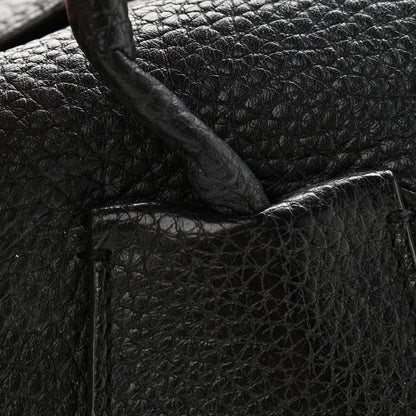 Burberry London Grainy Calfskin Medium Baynard Tote Black 9 of 9