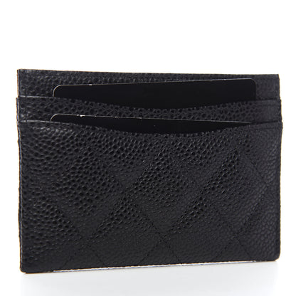 Chanel Caviar Quilted Card Holder Black 2 of 7