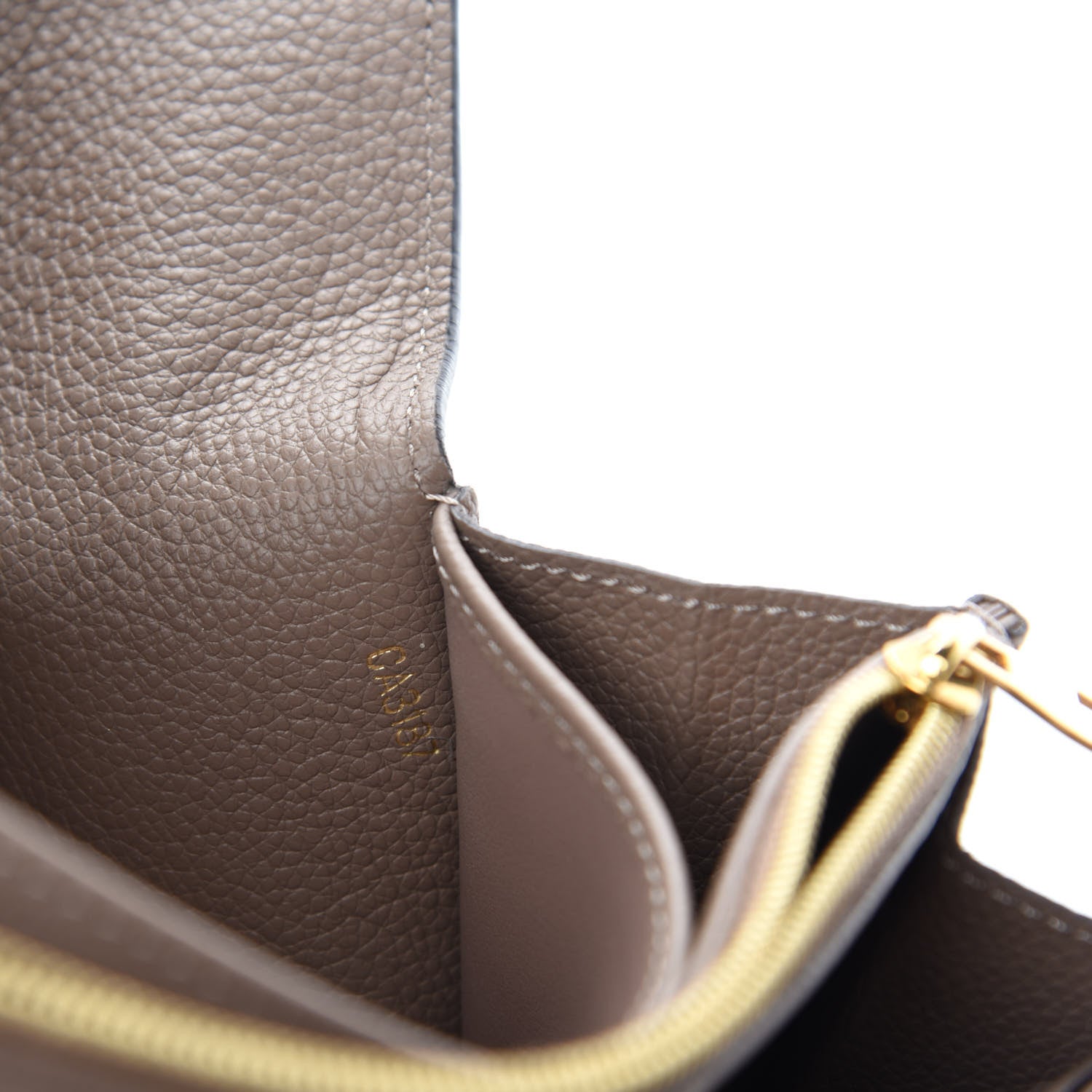Louis Vuitton Empreinte Sarah Wallet NM Taupe Glace 10 of 10