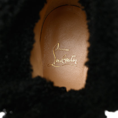 Christian Louboutin Calfskin Shearling Edelvizir 70 Desert Boots 37 Black 6 of 8