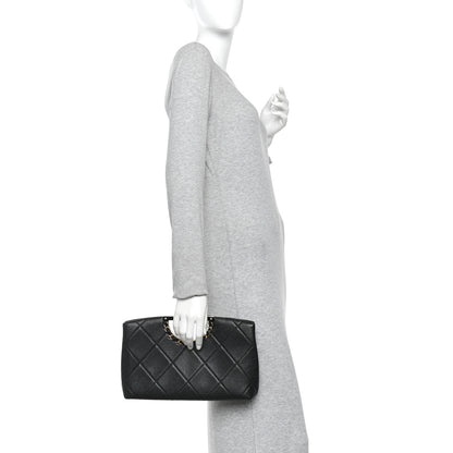 Chanel Caviar Quilted A Real Catch Clutch Black 2 of 11