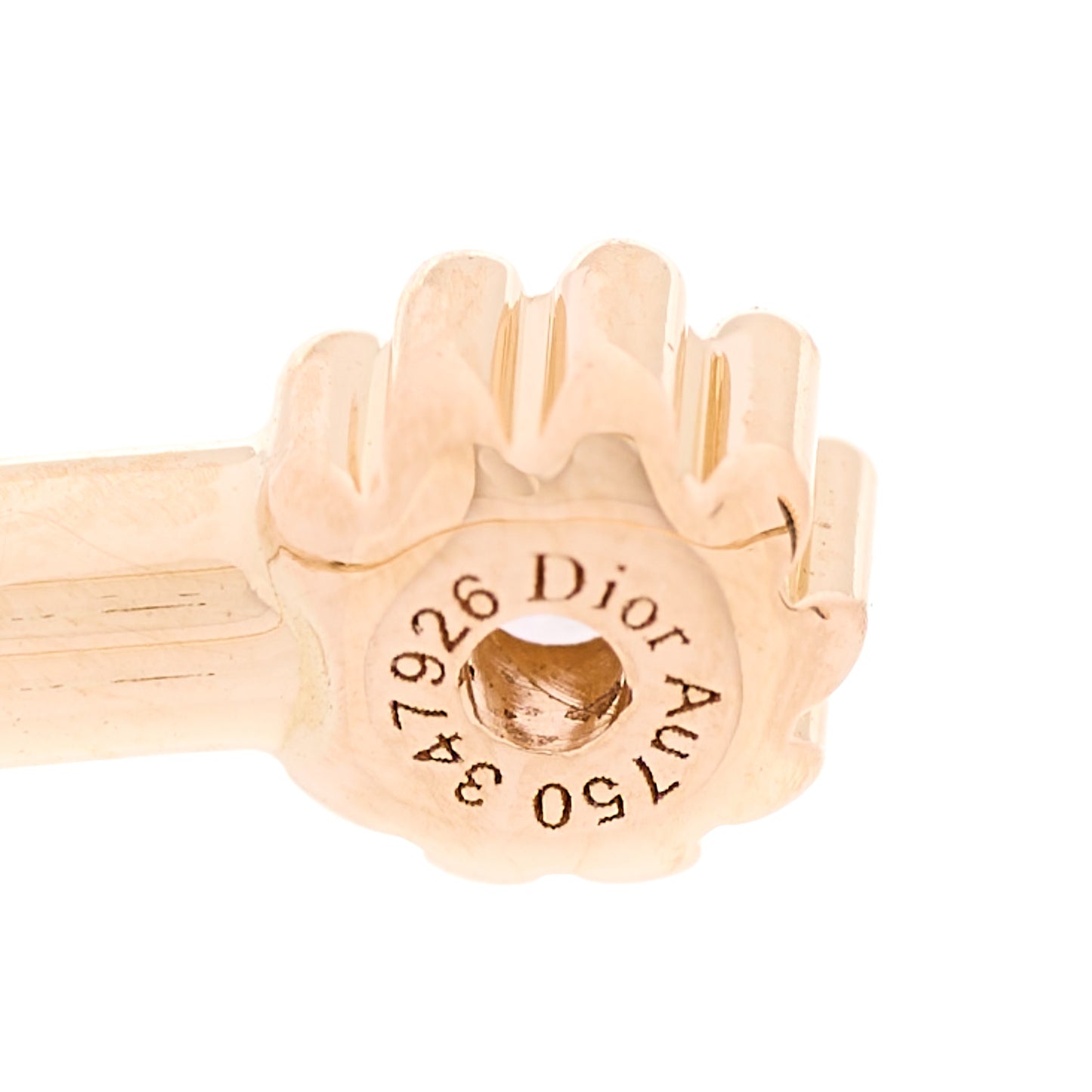 18K Rose Gold Diamond Black Onyx Rose Des Vents Cuff Bracelet