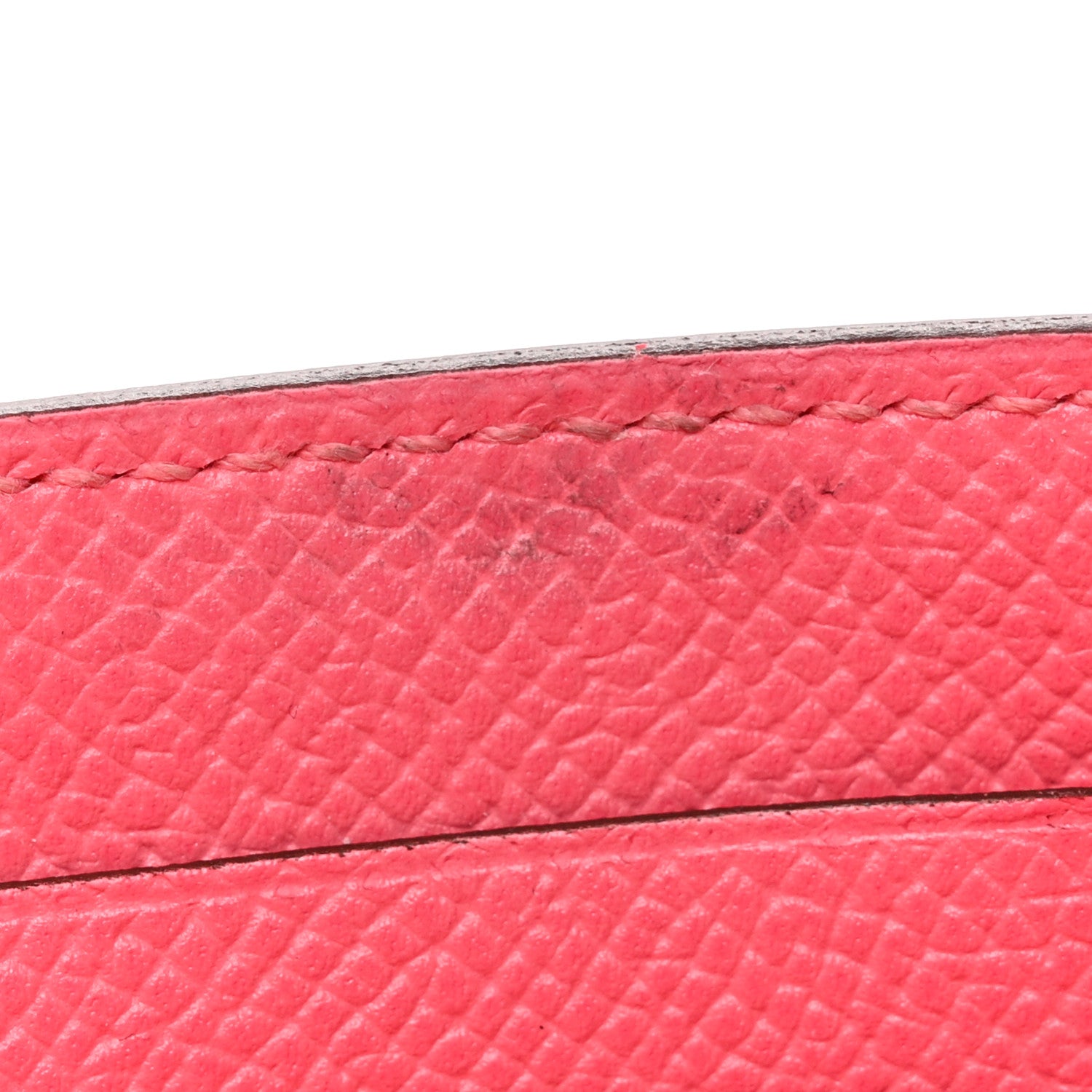 Hermes Epsom Kelly Longue Wallet Rose Azalee 12 of 15