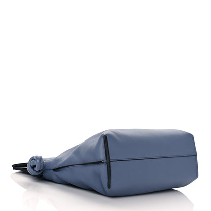 Loewe Calfskin Mini Flamenco Knot Bag Indigo Tan 4 of 11