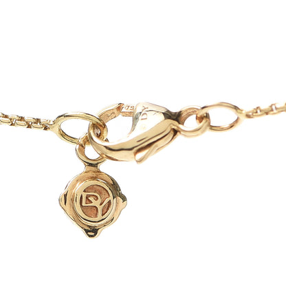 David Yurman 18K Yellow Gold Diamond Pave Extra-Small Belmont Pendant Necklace 4 of 5