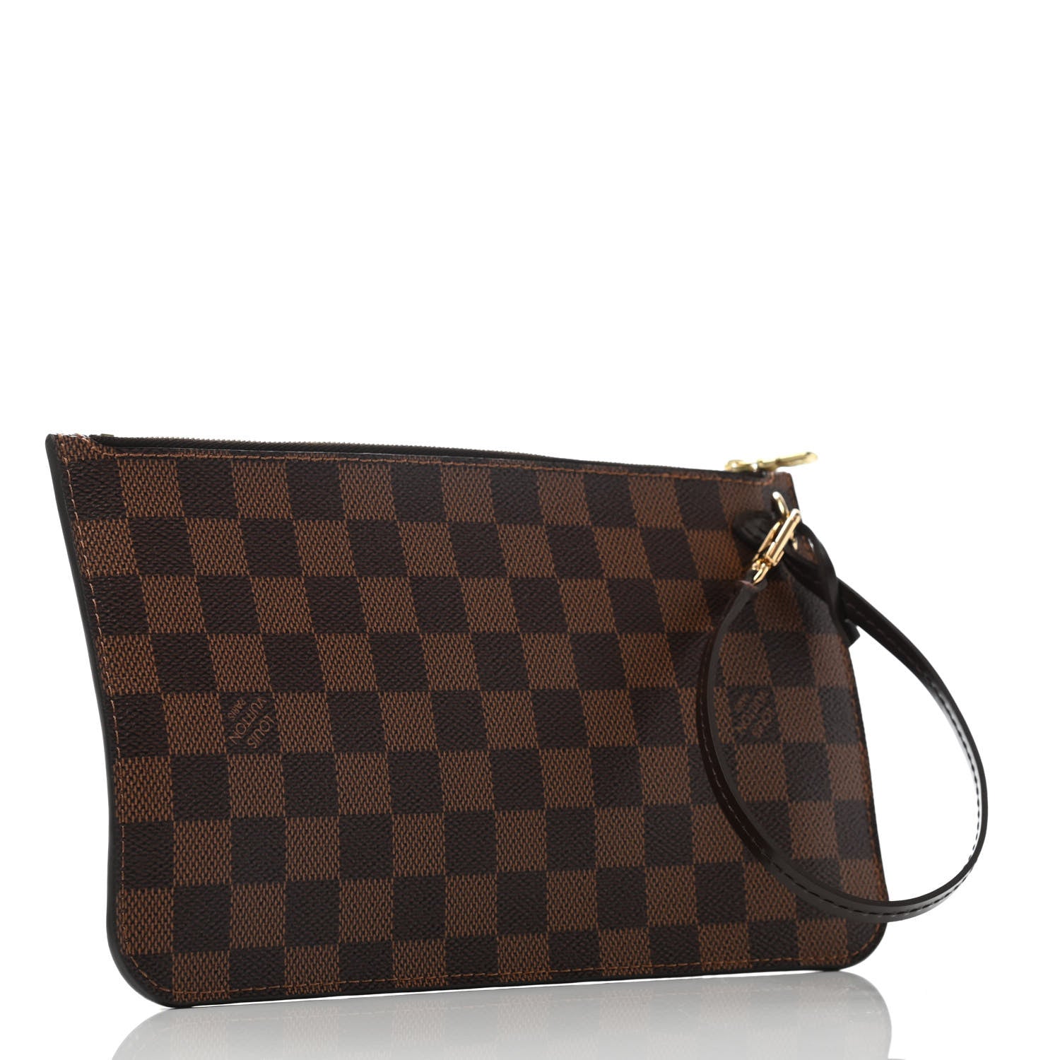 Louis Vuitton Damier Ebene Neverfull MM GM Pochette 2 of 4