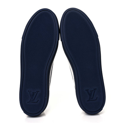 Louis Vuitton Canvas Escale Stellar Sneakers 40 Blue 6 of 9