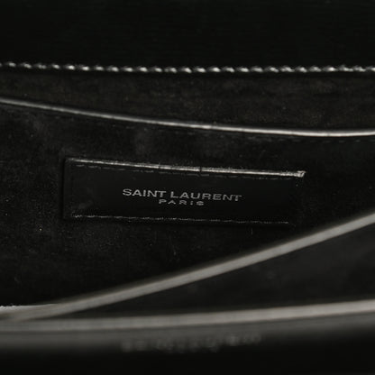 Saint Laurent Calfskin Medium Monogram Sunset Black 6 of 11