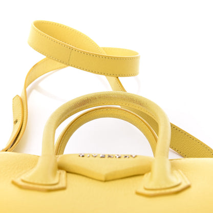 Givenchy Sugar Goatskin Mini Antigona Yellow 15 of 16