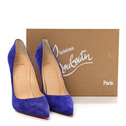 Christian Louboutin Veau Velours So Kate 120 Pumps 40.5 Purple Pop 8 of 8