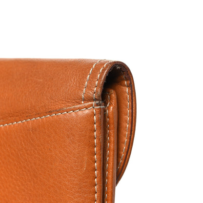 Christian Dior Calfskin Saddle Wallet Brown 15 of 15