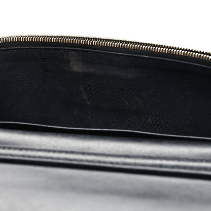 Fendi Vitello Liberty Lucido F is Fendi Medium Envelope Wallet on Chain Black 12 of 14