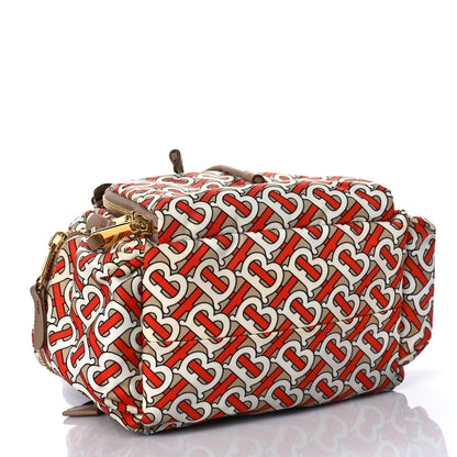 Burberry Nylon Monogram Medium Rucksack Backpack Vermillion 4 of 12