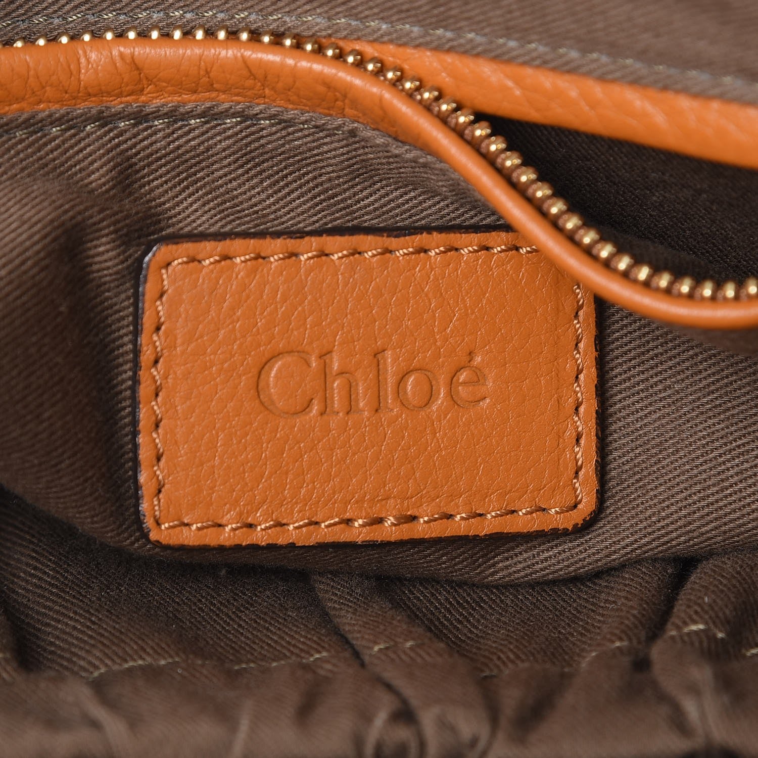 Chloe Calfskin Medium Marcie Satchel Light Tan 6 of 7