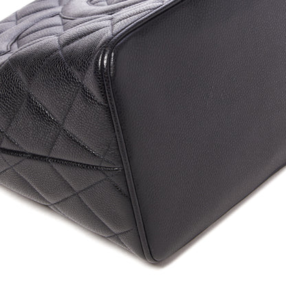Chanel Caviar Quilted Medallion Tote Black 9 of 11