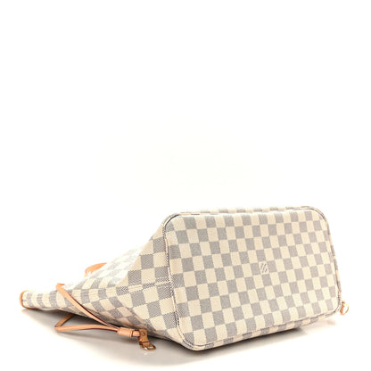Louis Vuitton Damier Azur Neverfull MM 4 of 9