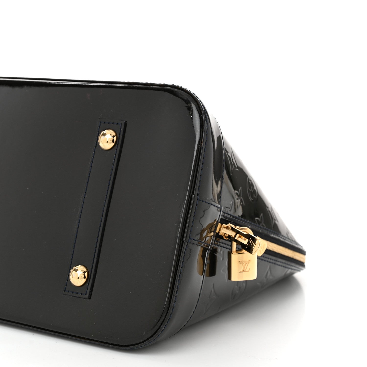 Louis Vuitton Vernis Alma GM Noir Magnetique 10 of 11