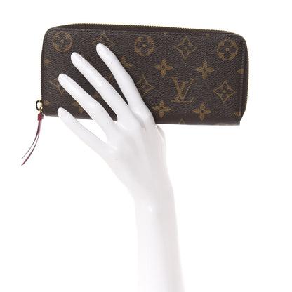 Louis Vuitton Monogram Clemence Wallet Fuchsia 2 of 7