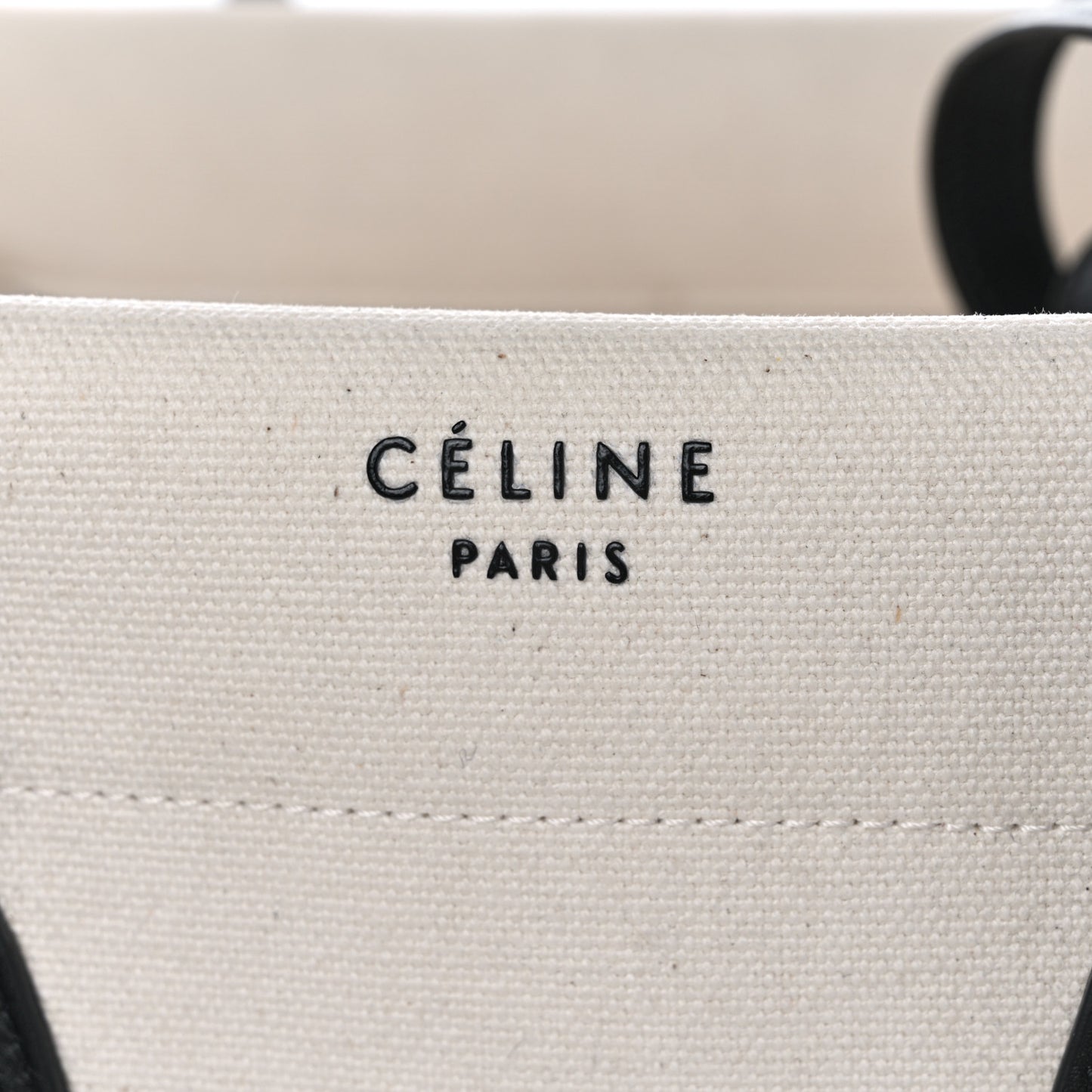 Cotton Canvas Medium Phantom Luggage White