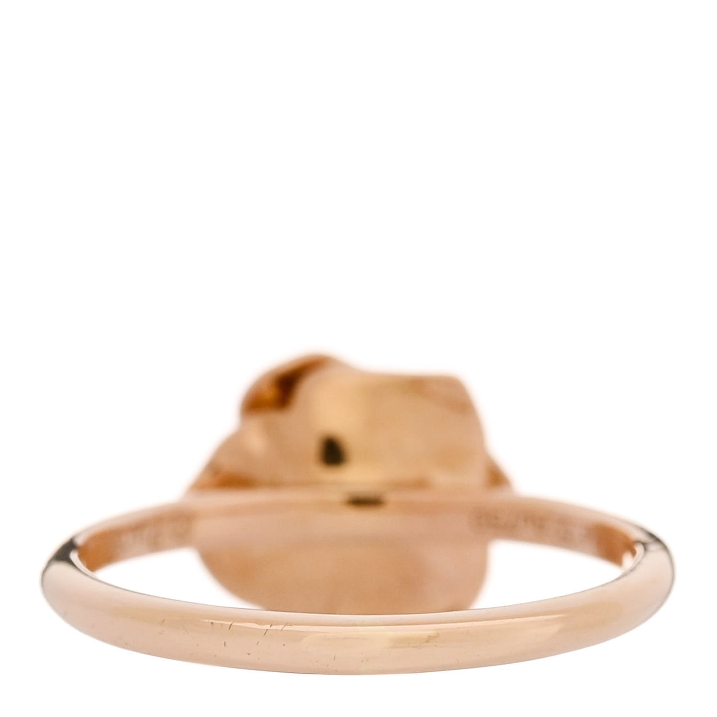 18K Rose Gold Diamond Rose Ring 47 4.25
