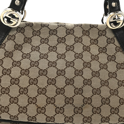 Gucci Monogram Medium GG Twins Shoulder Bag Brown 8 of 11