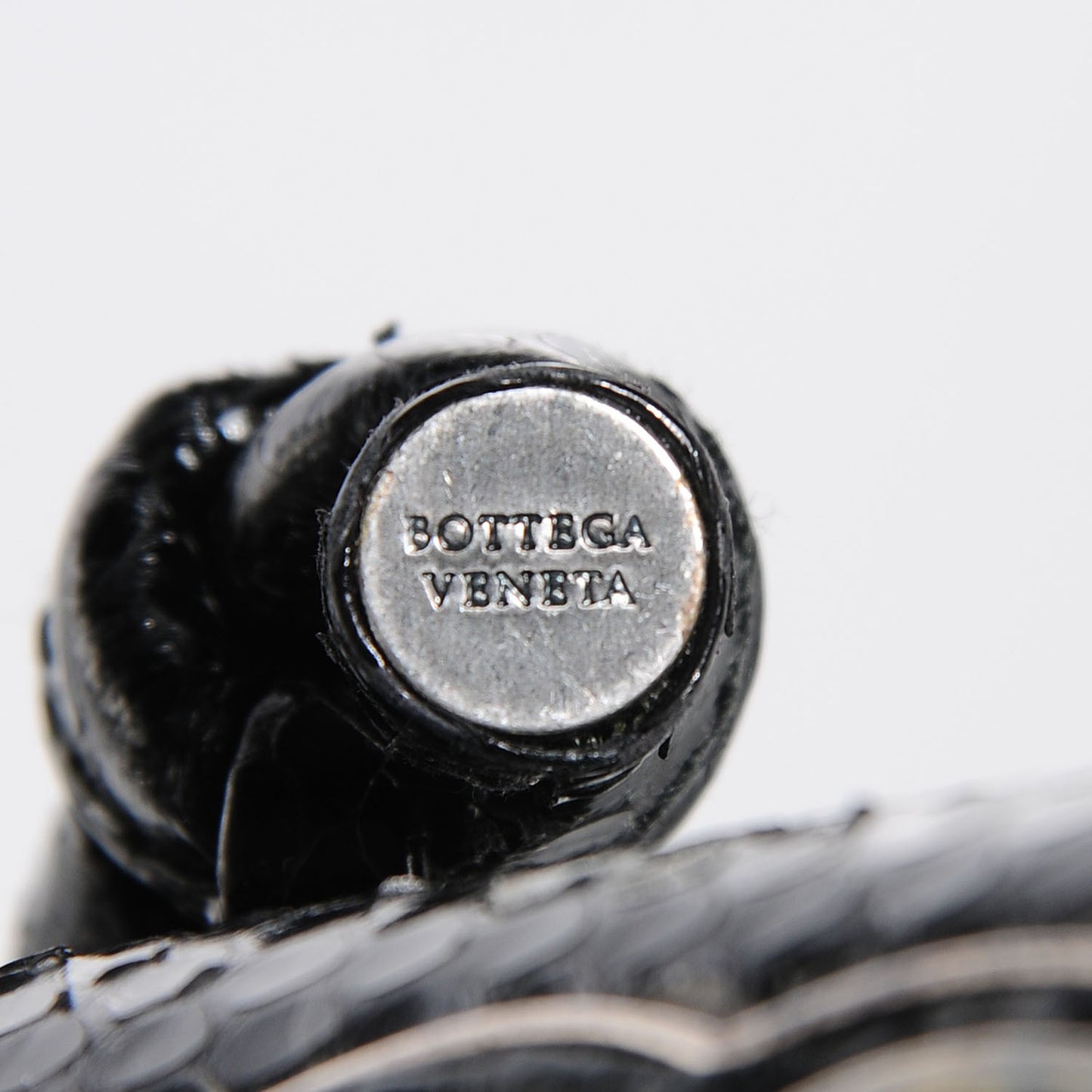 Multi Stone Ayers Knot Clutch Black