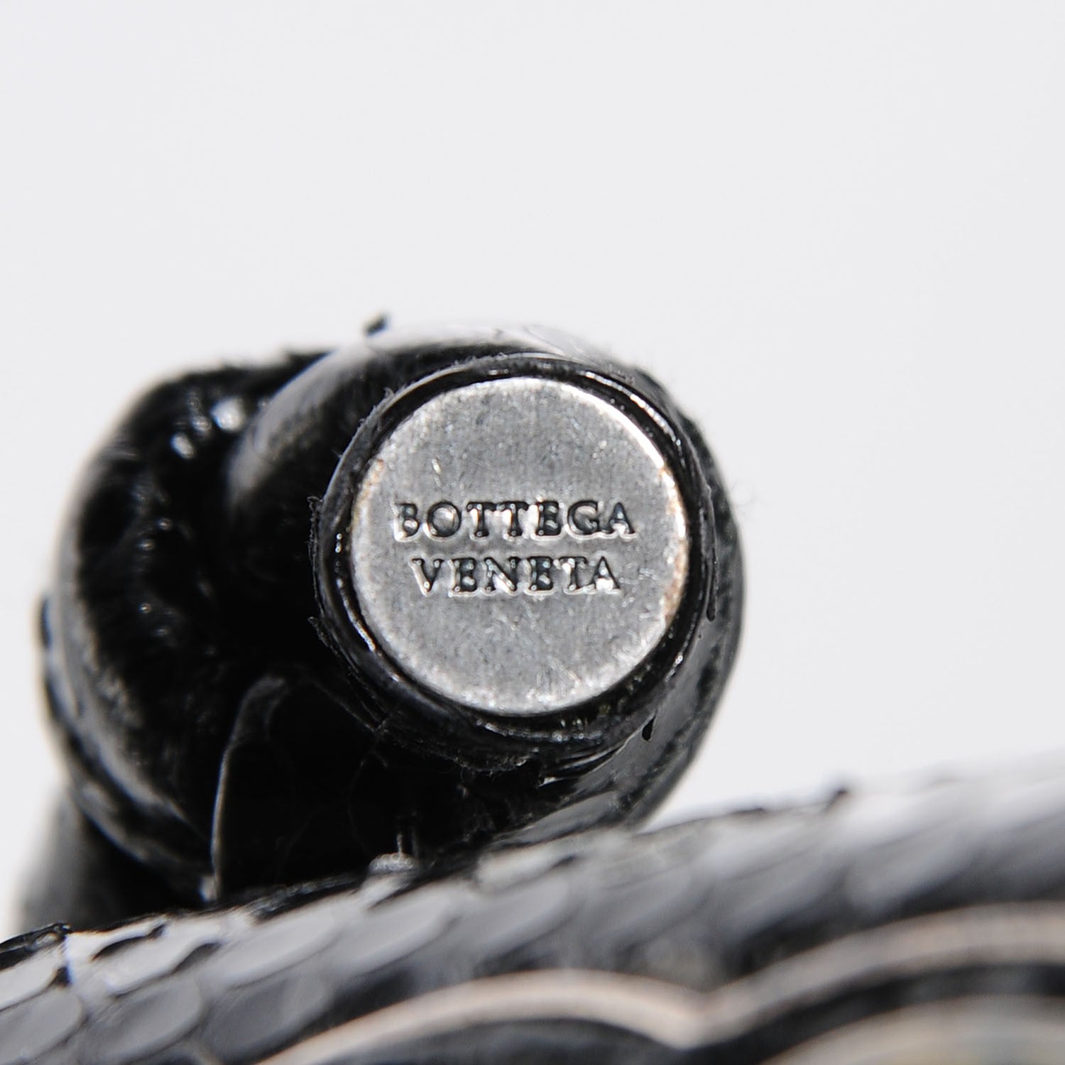 Bottega Veneta Multi Stone Ayers Knot Clutch Black 7 of 7