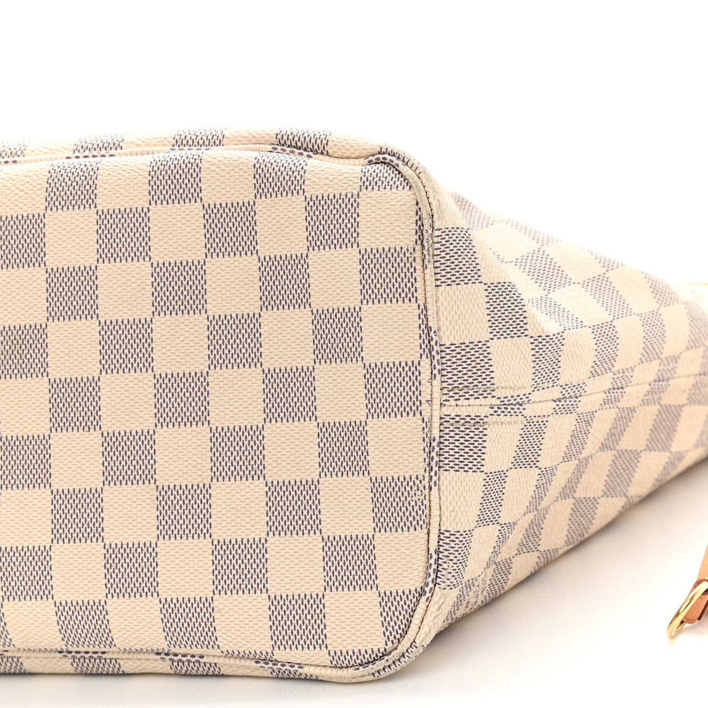 Damier Azur Neo Neverfull MM Rose Ballerine