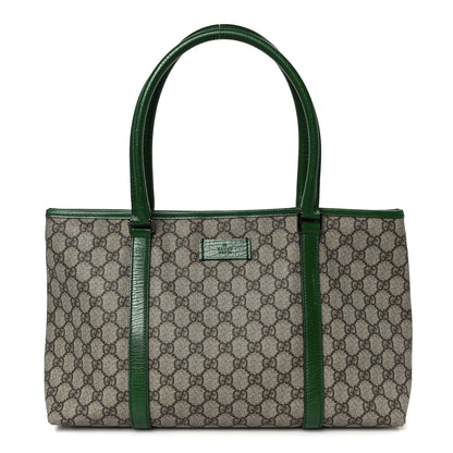 Gucci GG Plus Monogram Medium Joy Tote Green 1 of 12