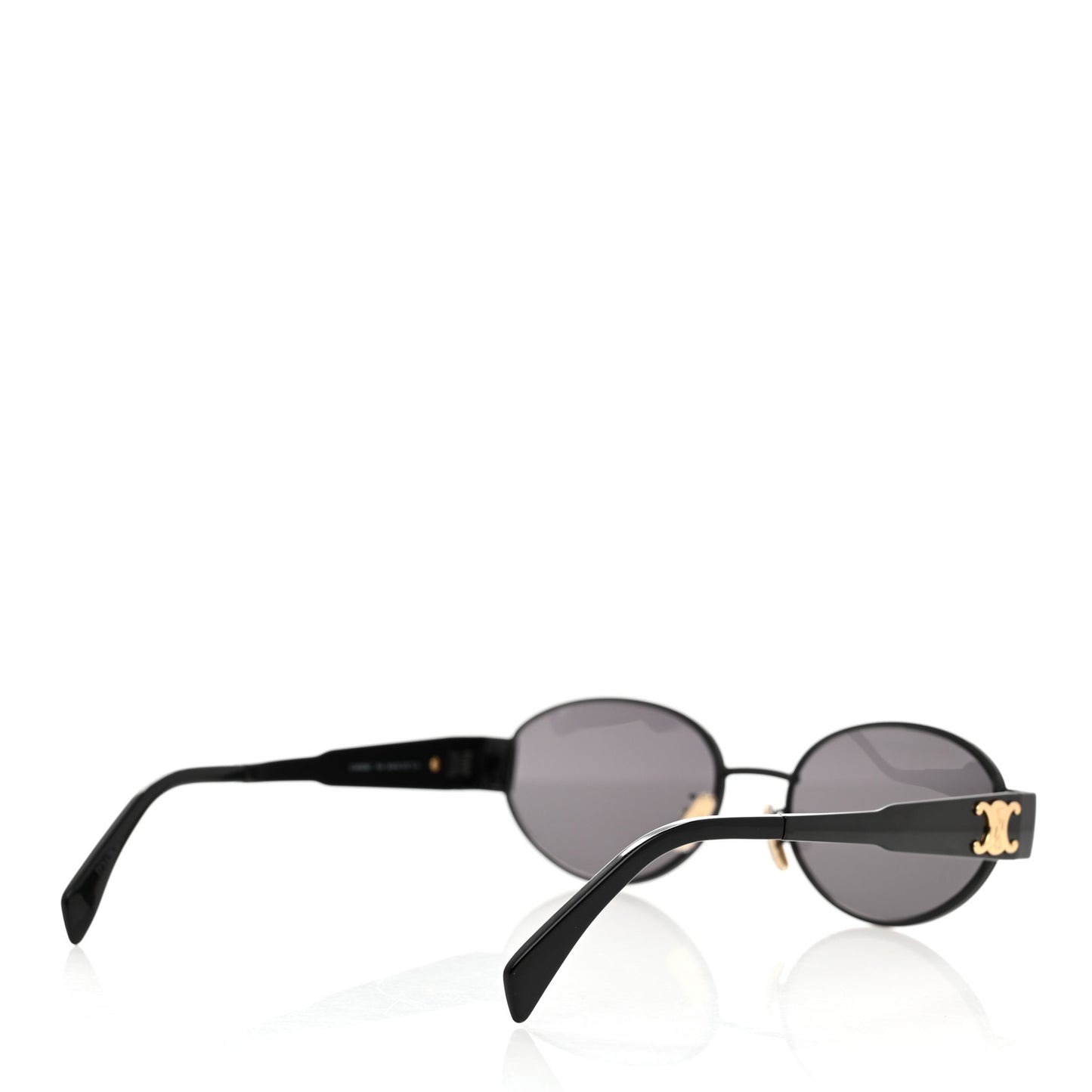 Metal Triomphe 01 Sunglasses CL40235U Black Smoke