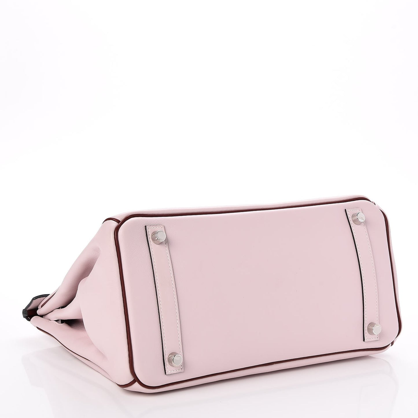 Swift Horseshoe Bi-Color Birkin 30 Rose Dragee Rouge H