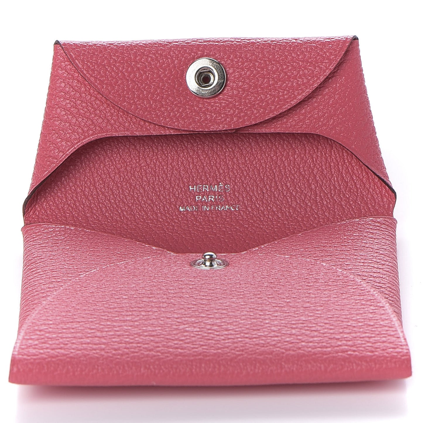Chevre Mysore Bastia Coin Purse Rose Lipstick