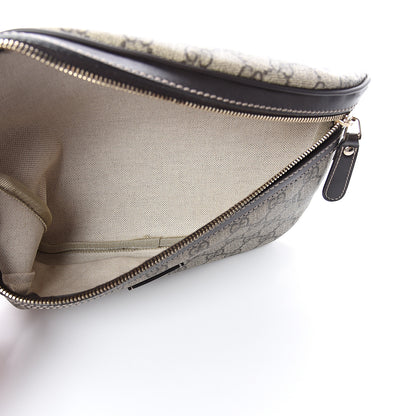 Gucci GG Supreme Monogram Belt Bag Dark Brown 4 of 6