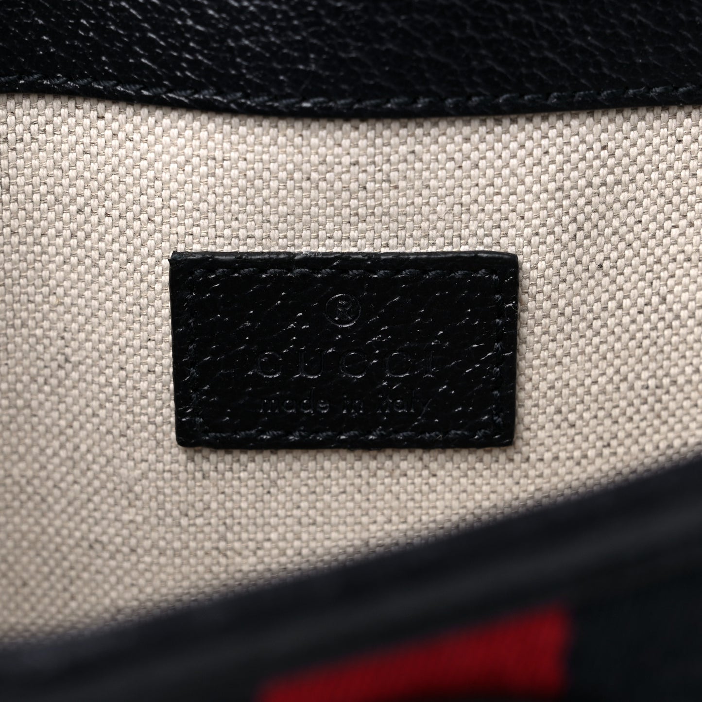 GG Supreme Monogram Web Small Ophidia Belt Bag 100 40 Beige Navy