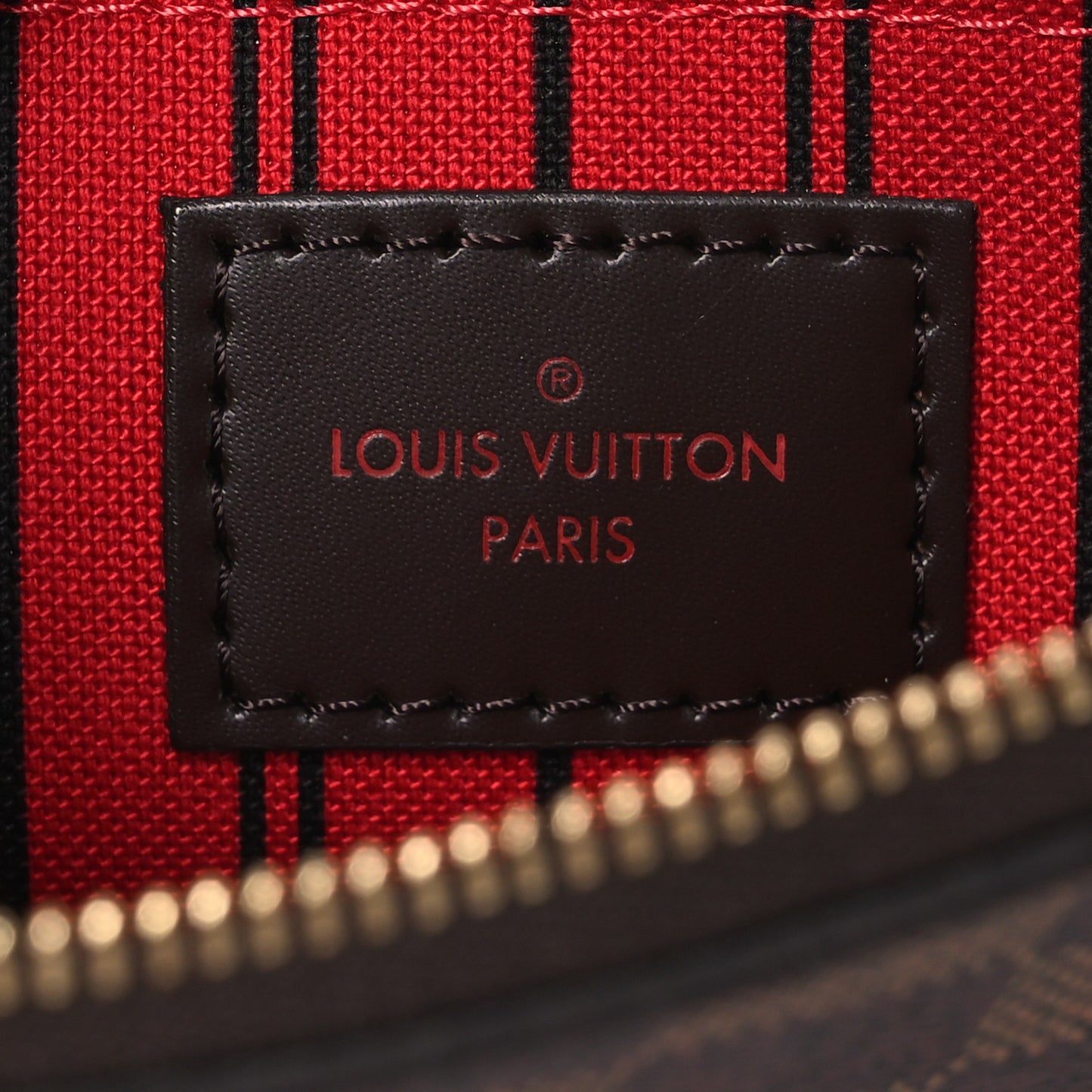 Damier Ebene Neverfull MM GM Pochette